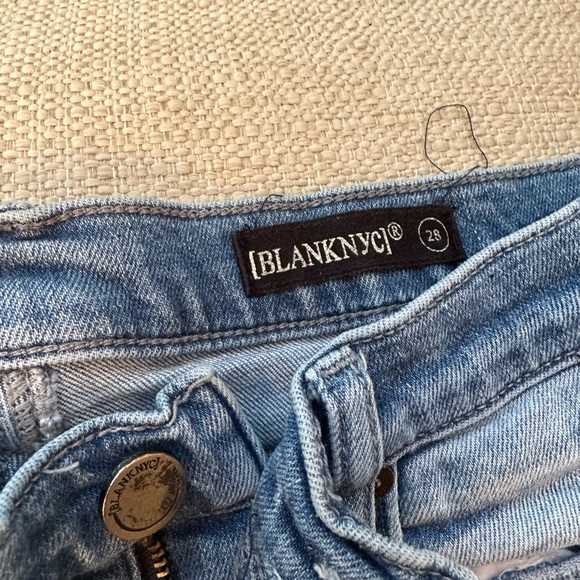 Denim zip up BlankNYC jeans - Picture 4 of 4